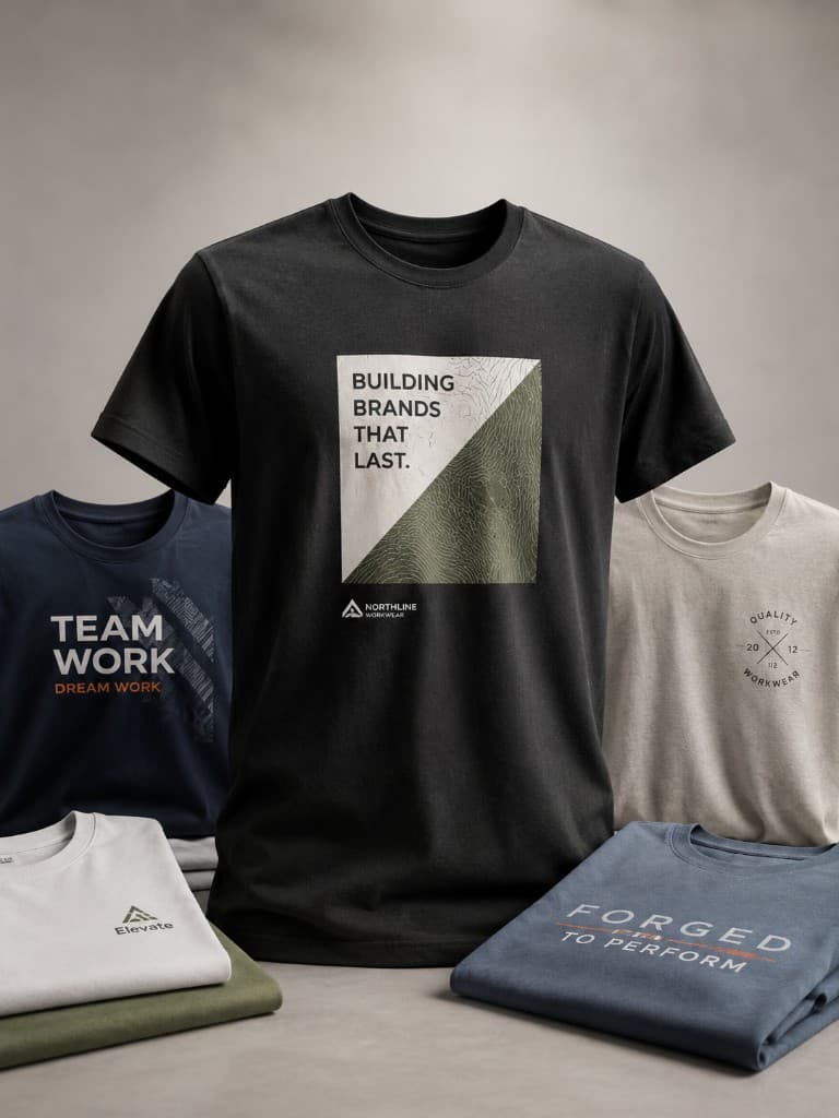 Custom printed t-shirts for Basingstoke businesses and teams