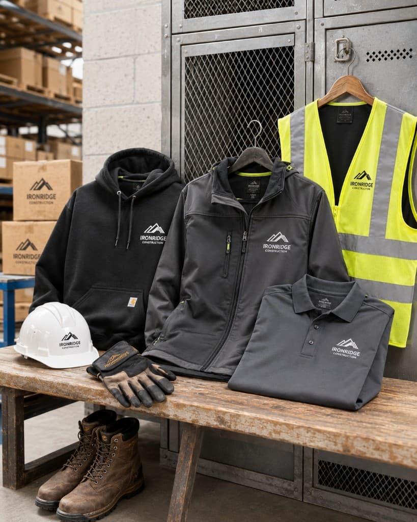 Branded workwear for Hampshire trade and service teams