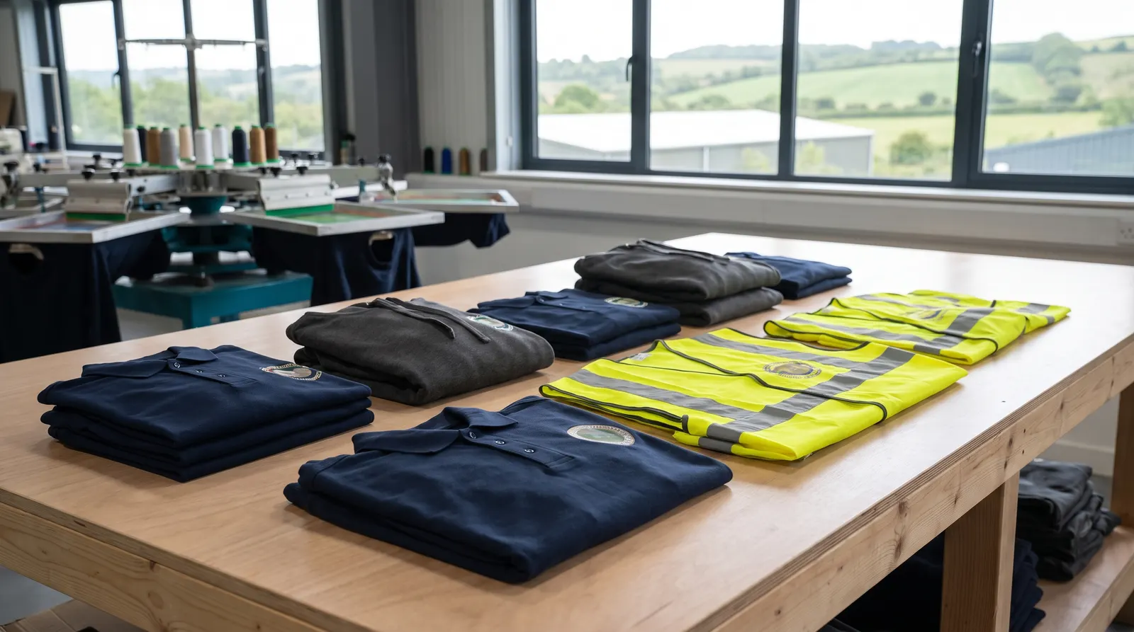 Custom workwear and t-shirt printing for Basingstoke and Hampshire businesses